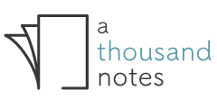 a thousand notes